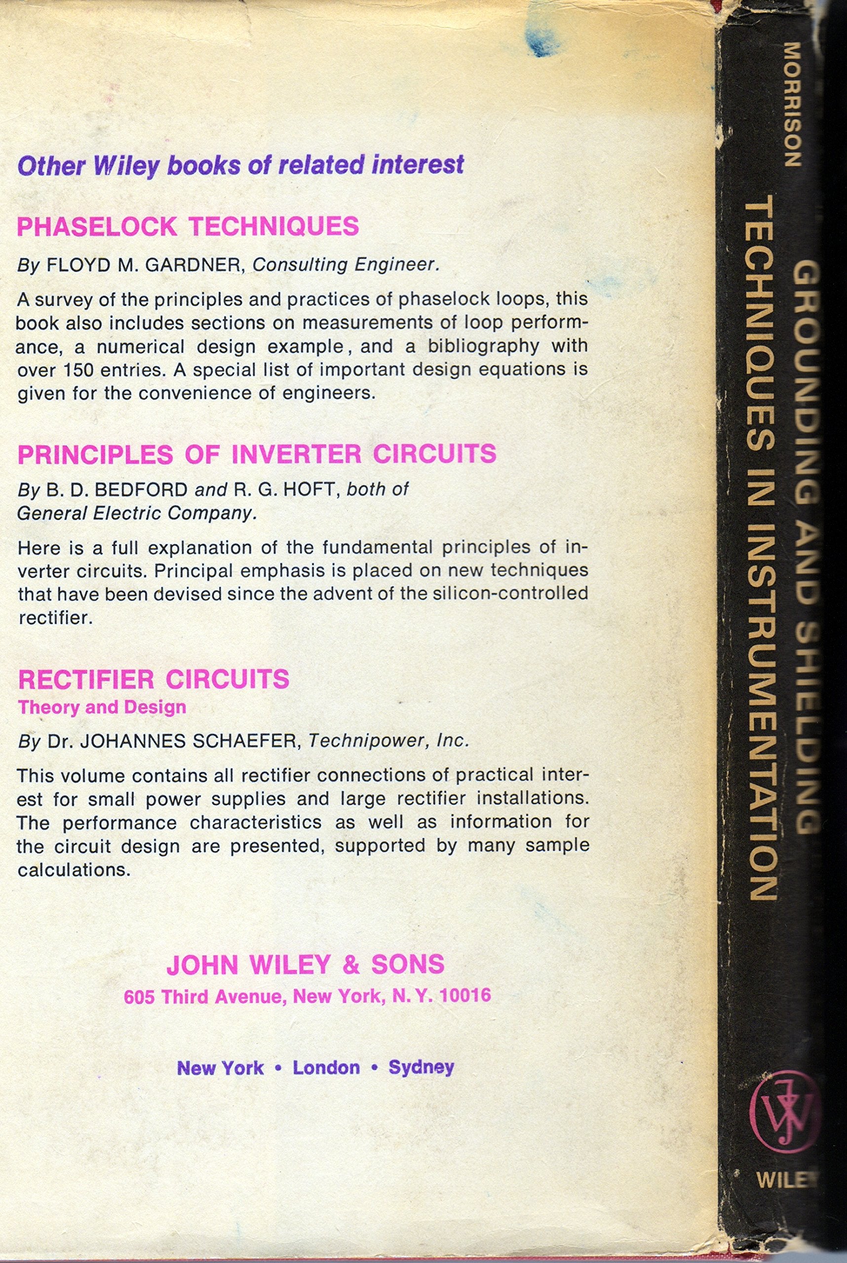 Grounding And Shielding Techniques In Instrumentation (3Rd Edition),New