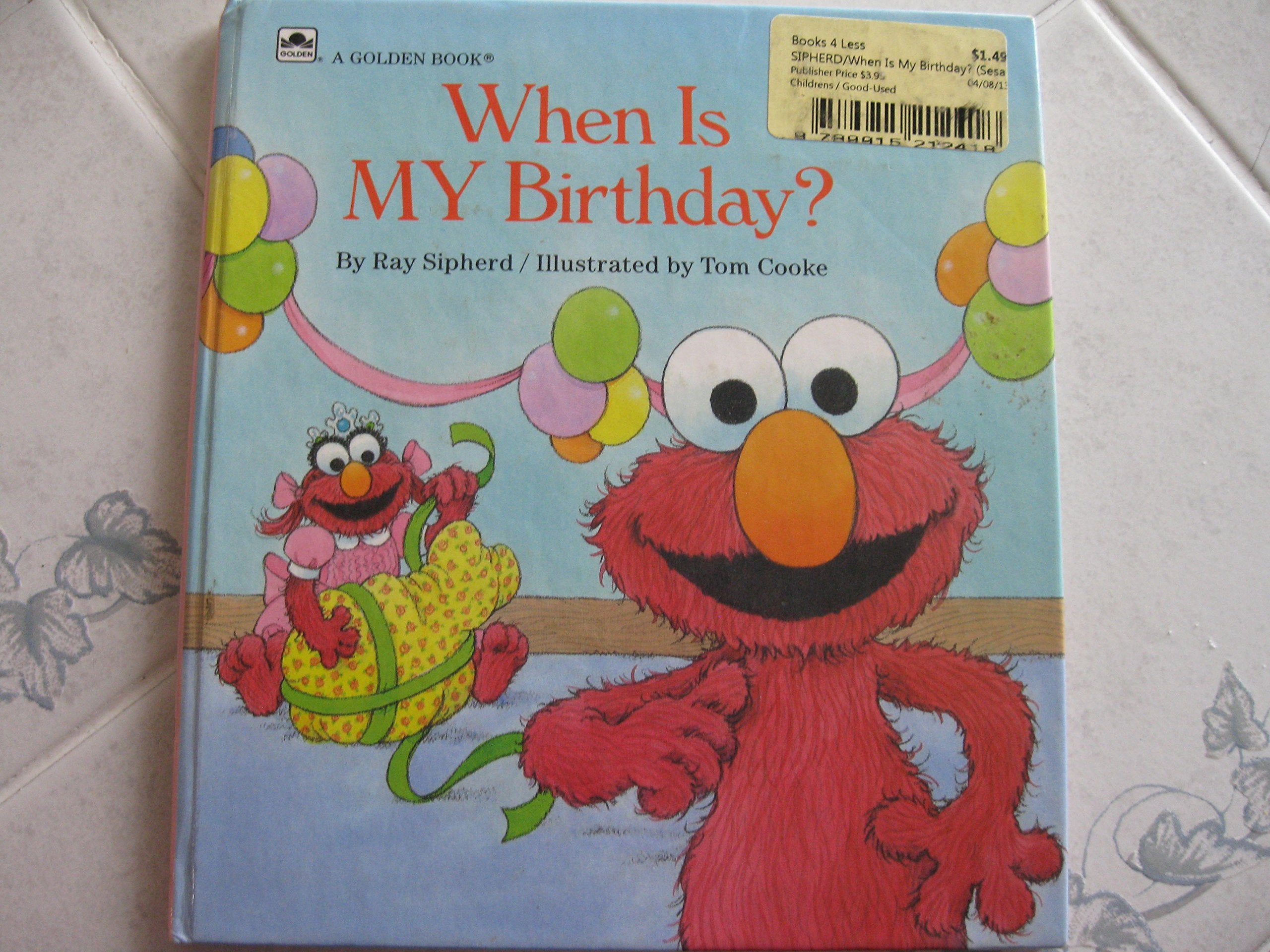 When Is My Birthday? (Sesame Street Growing Up),Used