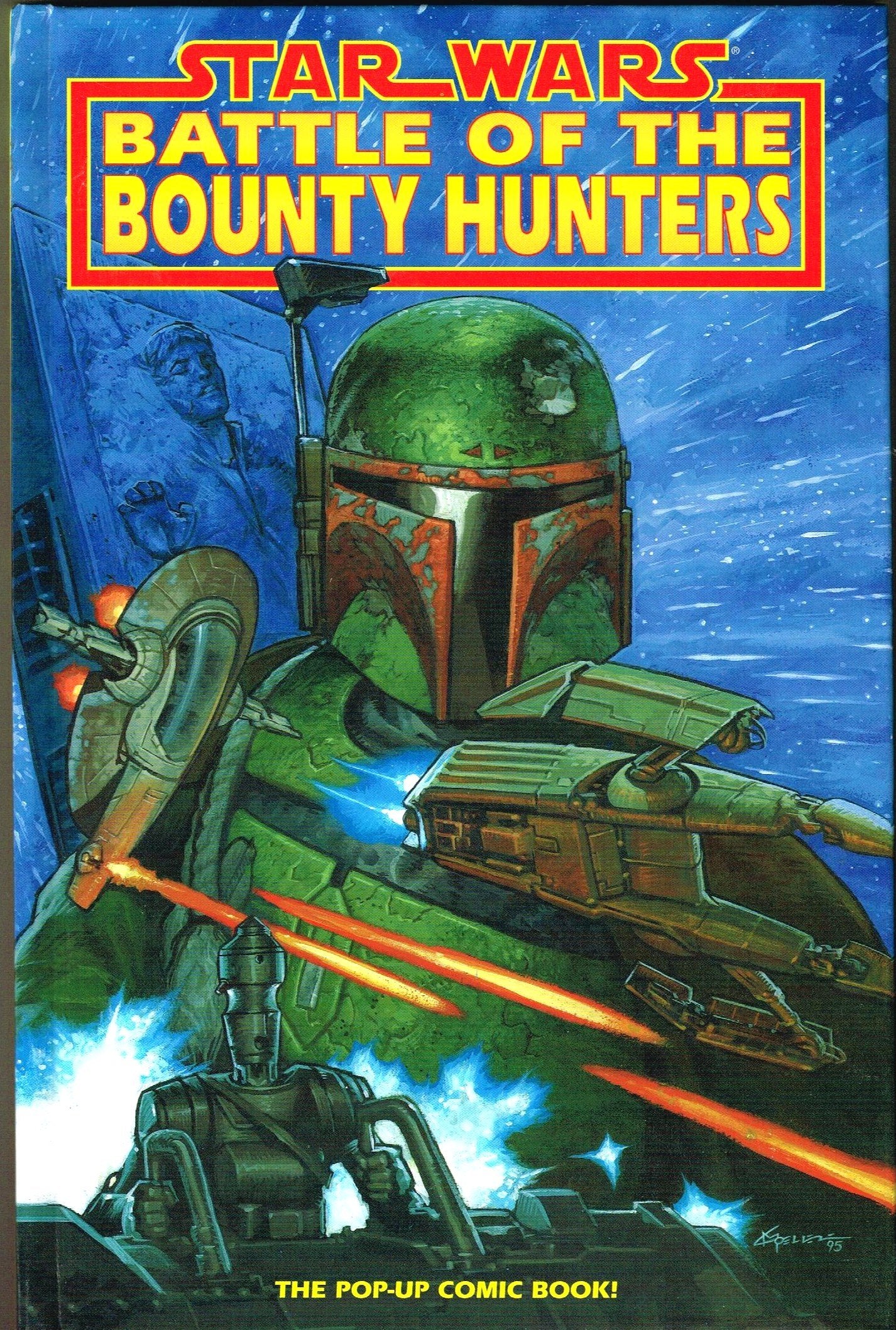 Battle of the Bounty Hunters (Star Wars) [Popup Comic Book],Used
