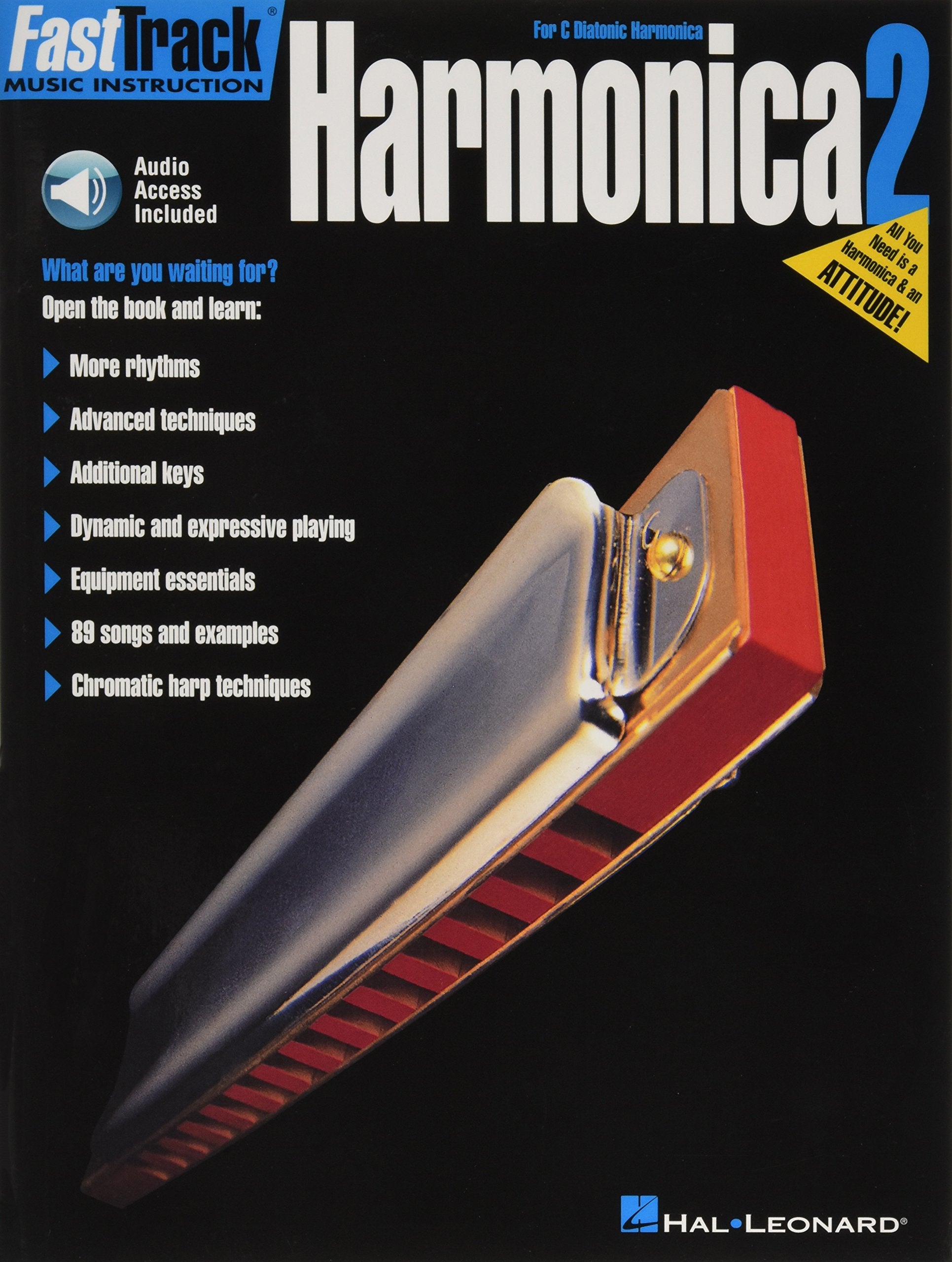 Fasttrack Harmonica Method Book 2 (Fasttrack Music Instruction),Used