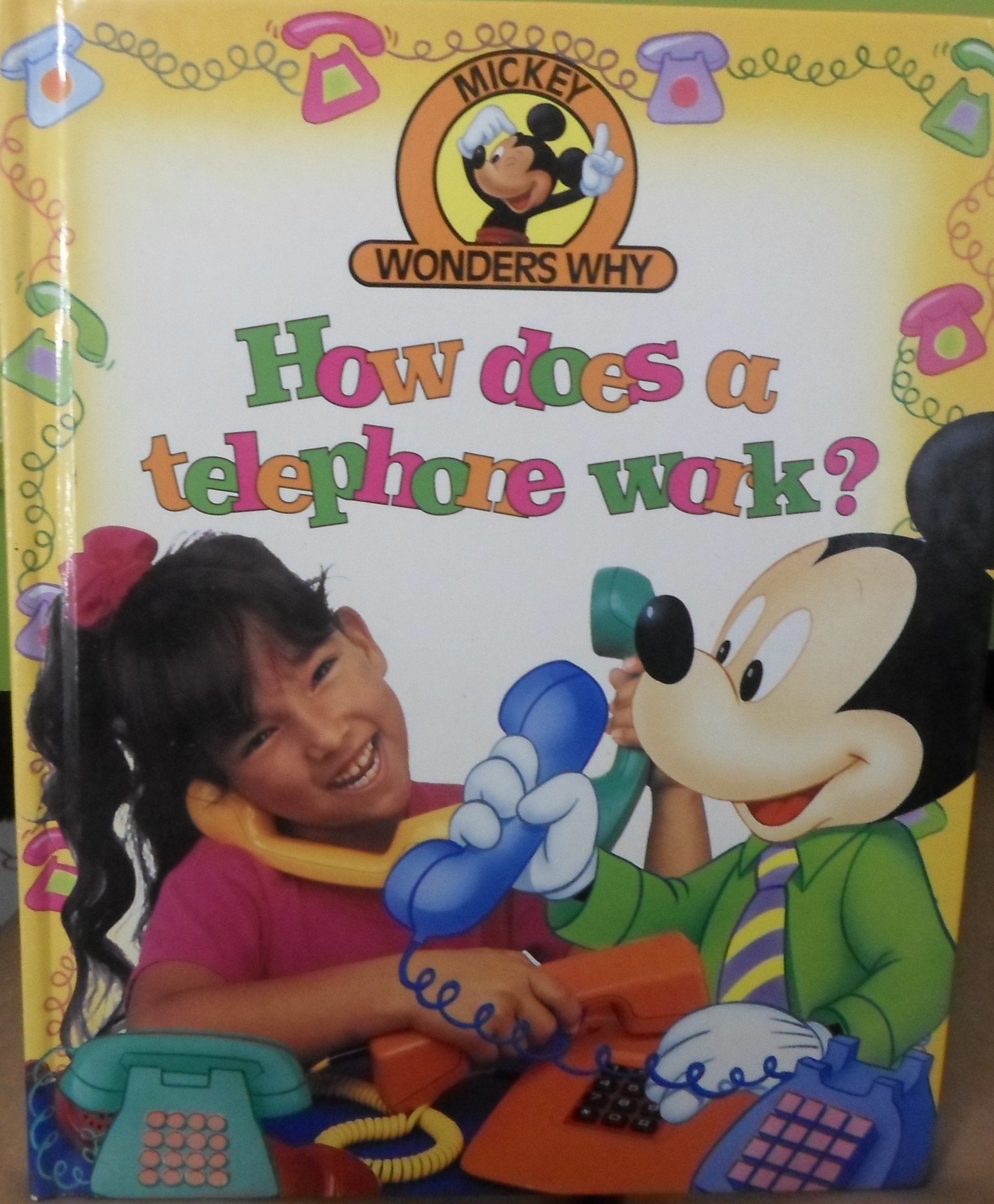 How does a telephone work? (Mickey wonders why),Used