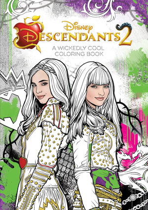 Descendants 2: A Wickedly Cool Coloring Book (Art of Coloring),New