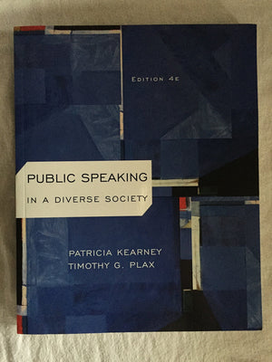 Public Speaking in Diverse Society,Used