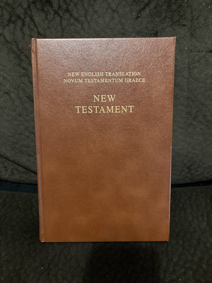 New English Translation / Novum Testamentum Graece, New Testament,Used