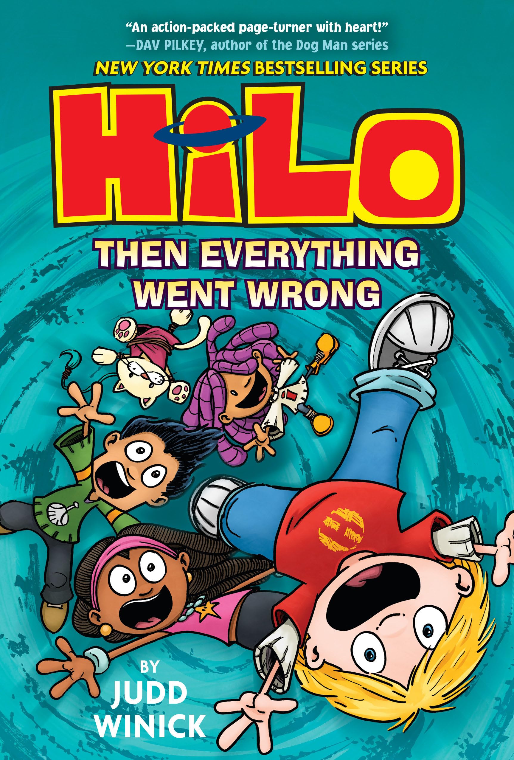 Hilo Book 5: Then Everything Went Wrong: (A Graphic Novel),New