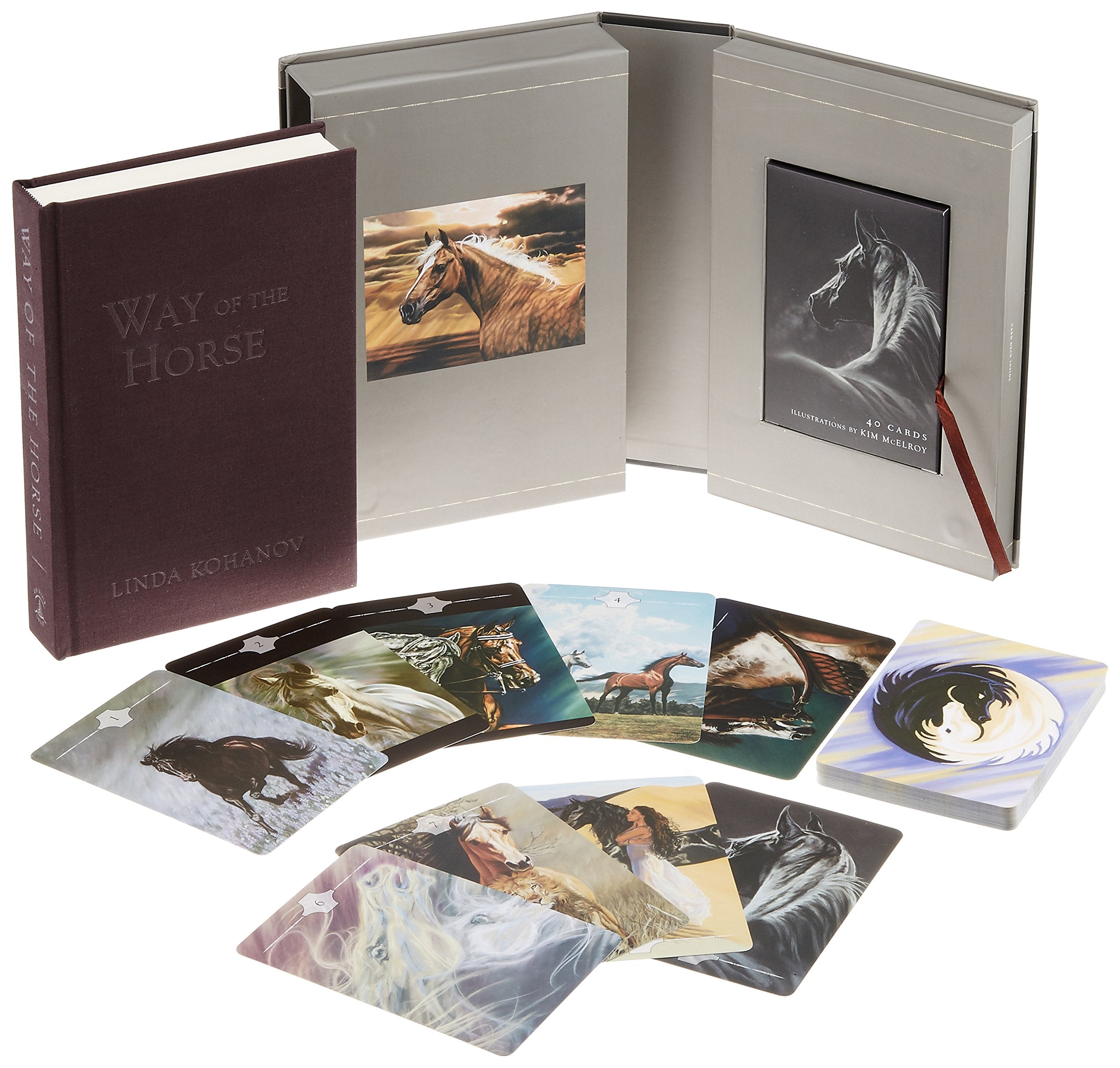 Way of the Horse: Equine Archetypes for SelfDiscovery A Book of Exploration and 40 Cards,Used