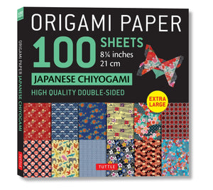 Origami Paper 100 Sheets Japanese Chiyogami 8 1/4' (21 Cm): Extra Large Doublesided Origami Sheets Printed With 12 Different Pa,Used