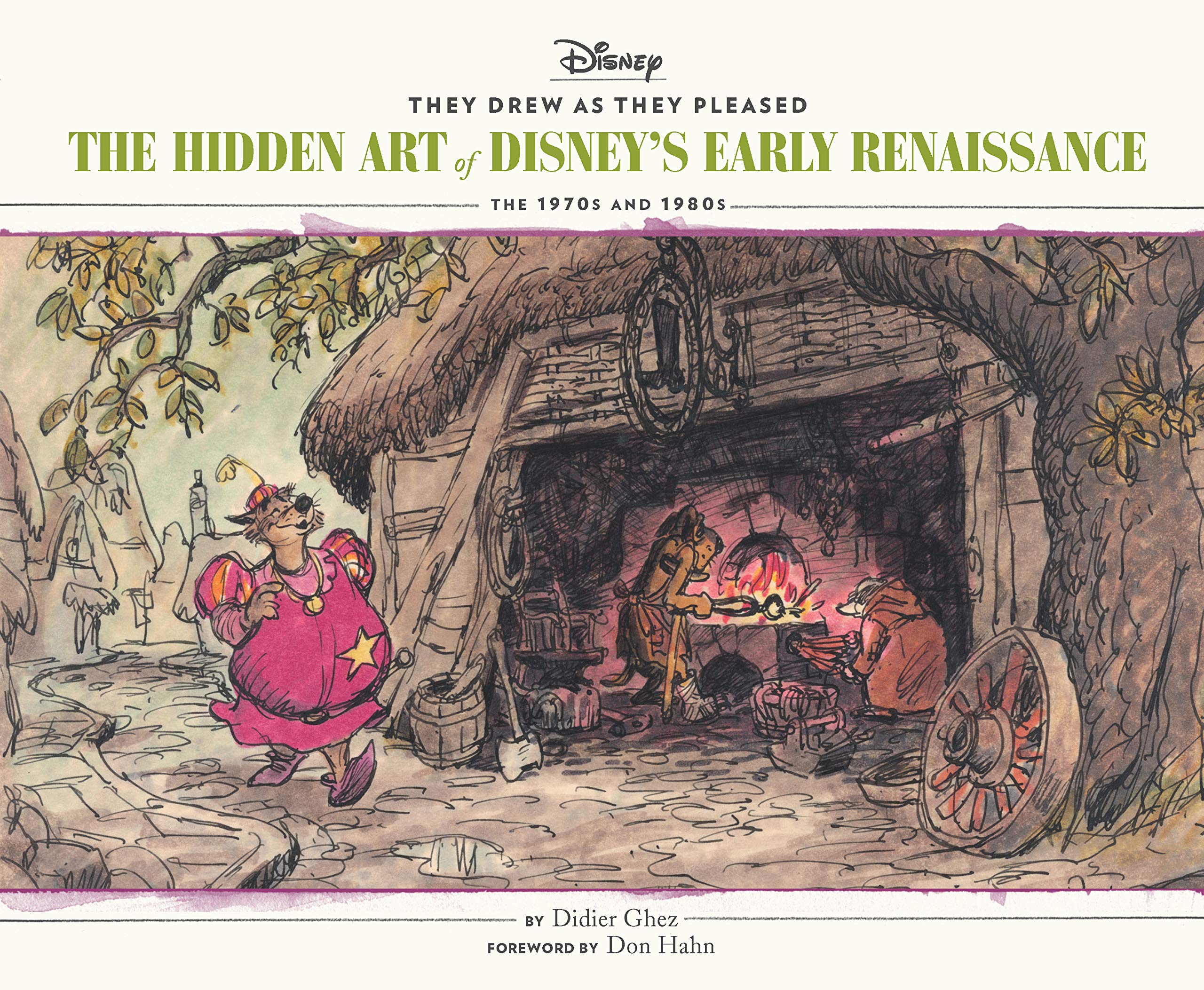 They Drew as They Pleased Vol 5: The Hidden Art of Disneys Early RenaissanceThe 1970s and 1980s (Disney Animation Book, Disney Art and Film History) (Disney x Chronicle Books)-New