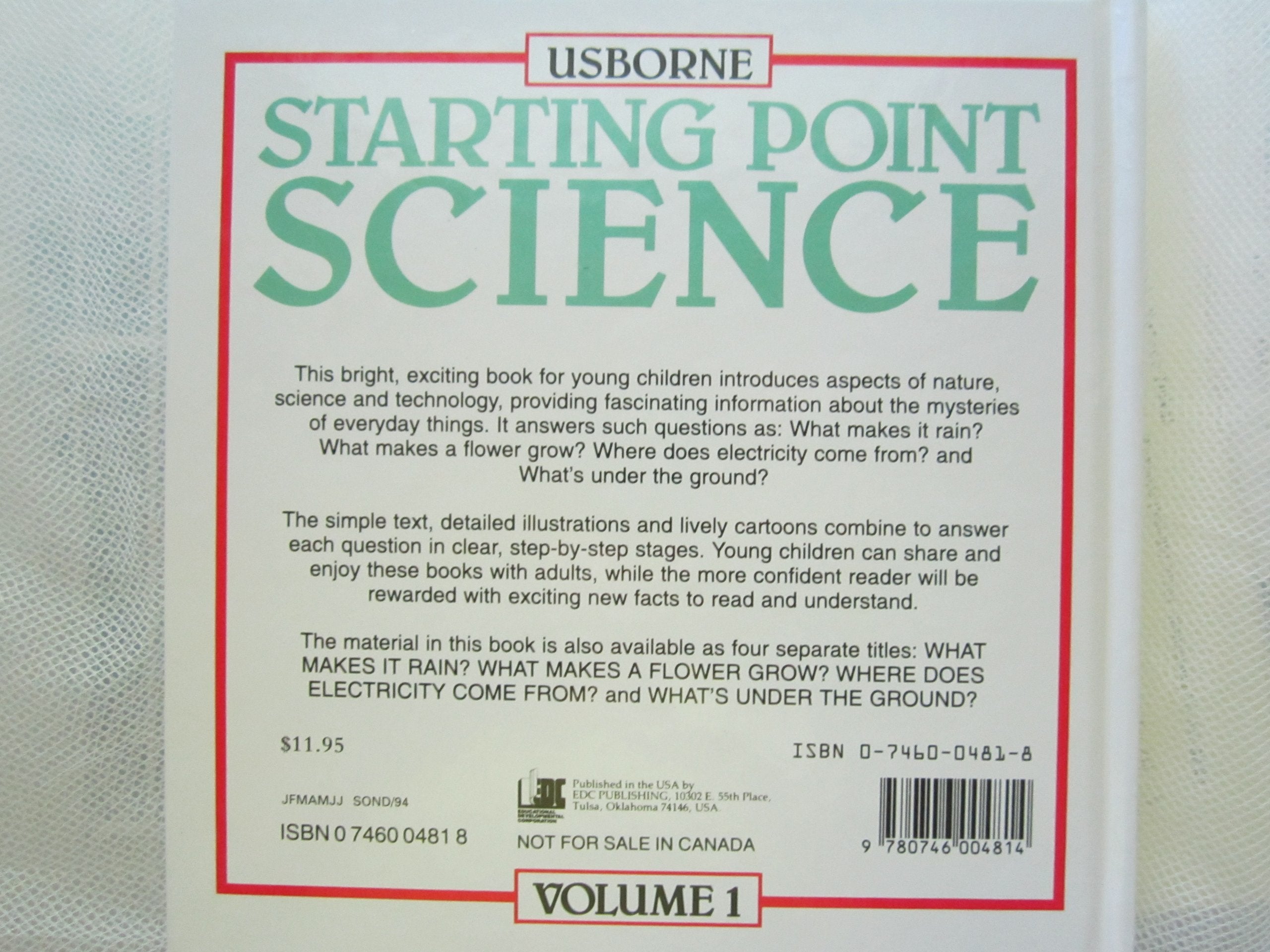 Starting Point Science,Used