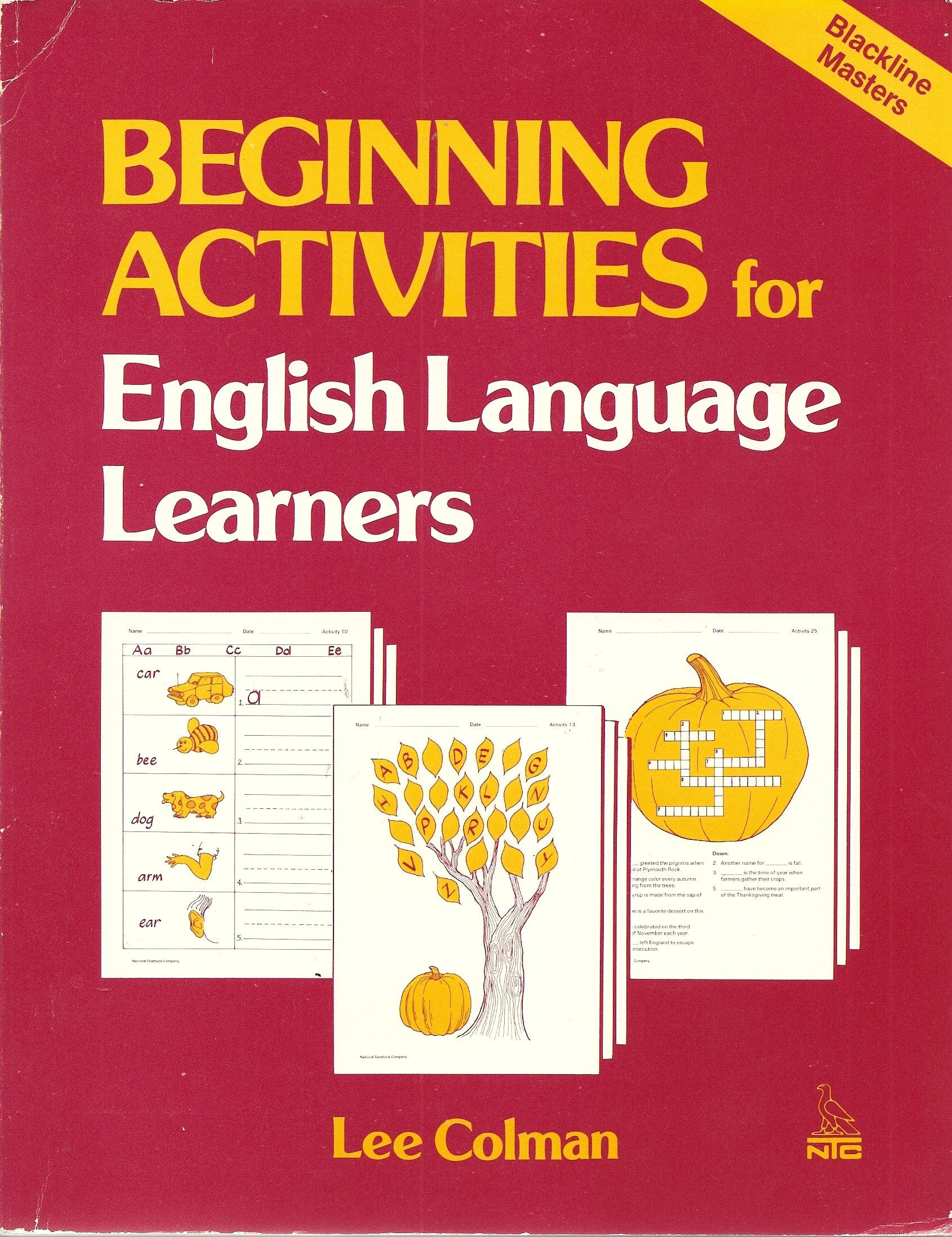 Beginning Activities for English Language Learners (Blackline Masters),Used