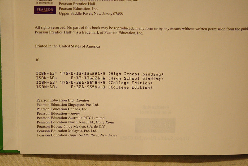 Precalculus Nasta Edition Grades 912,New