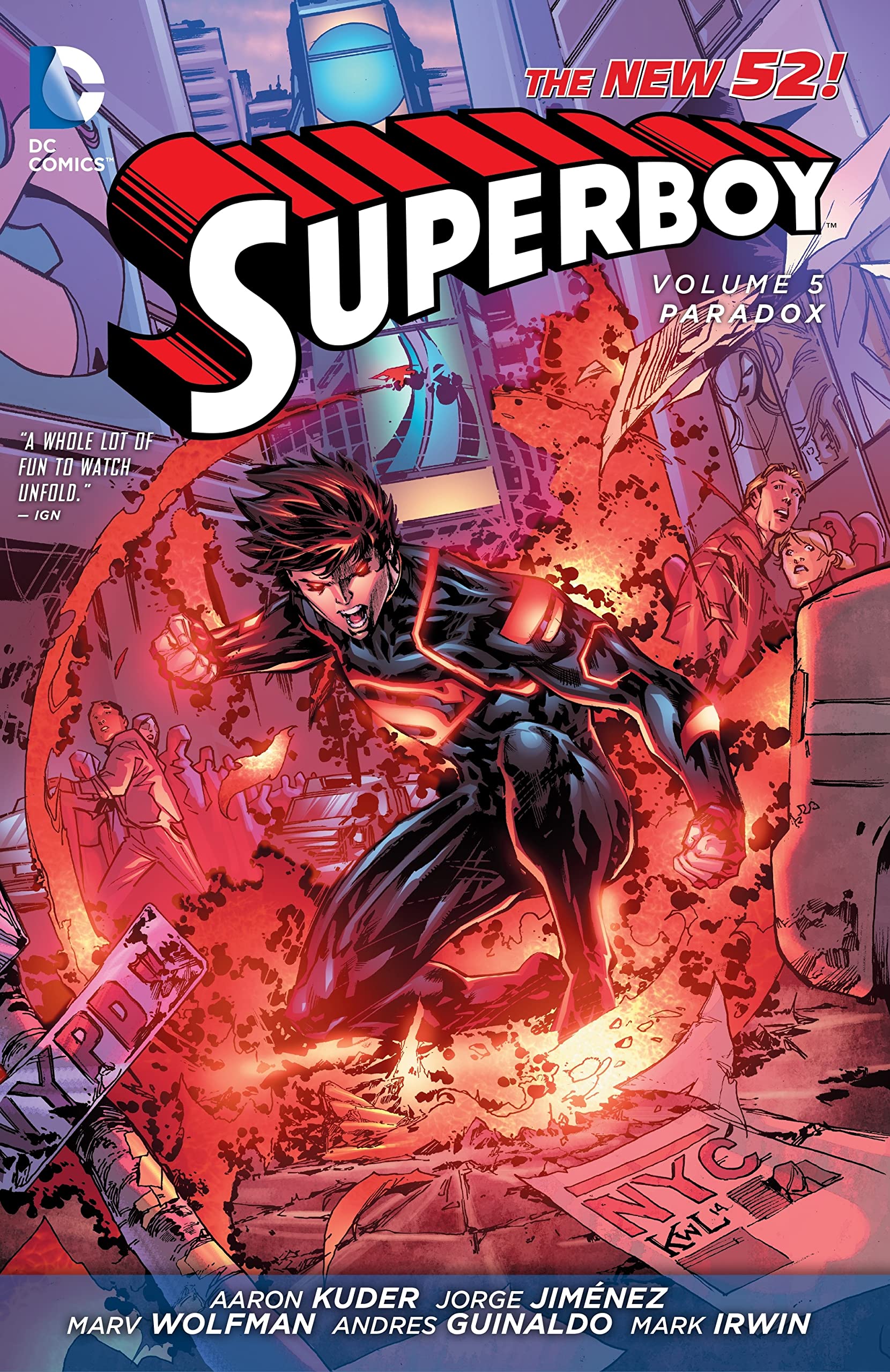 Superboy 5: Paradox, The New 52,Used