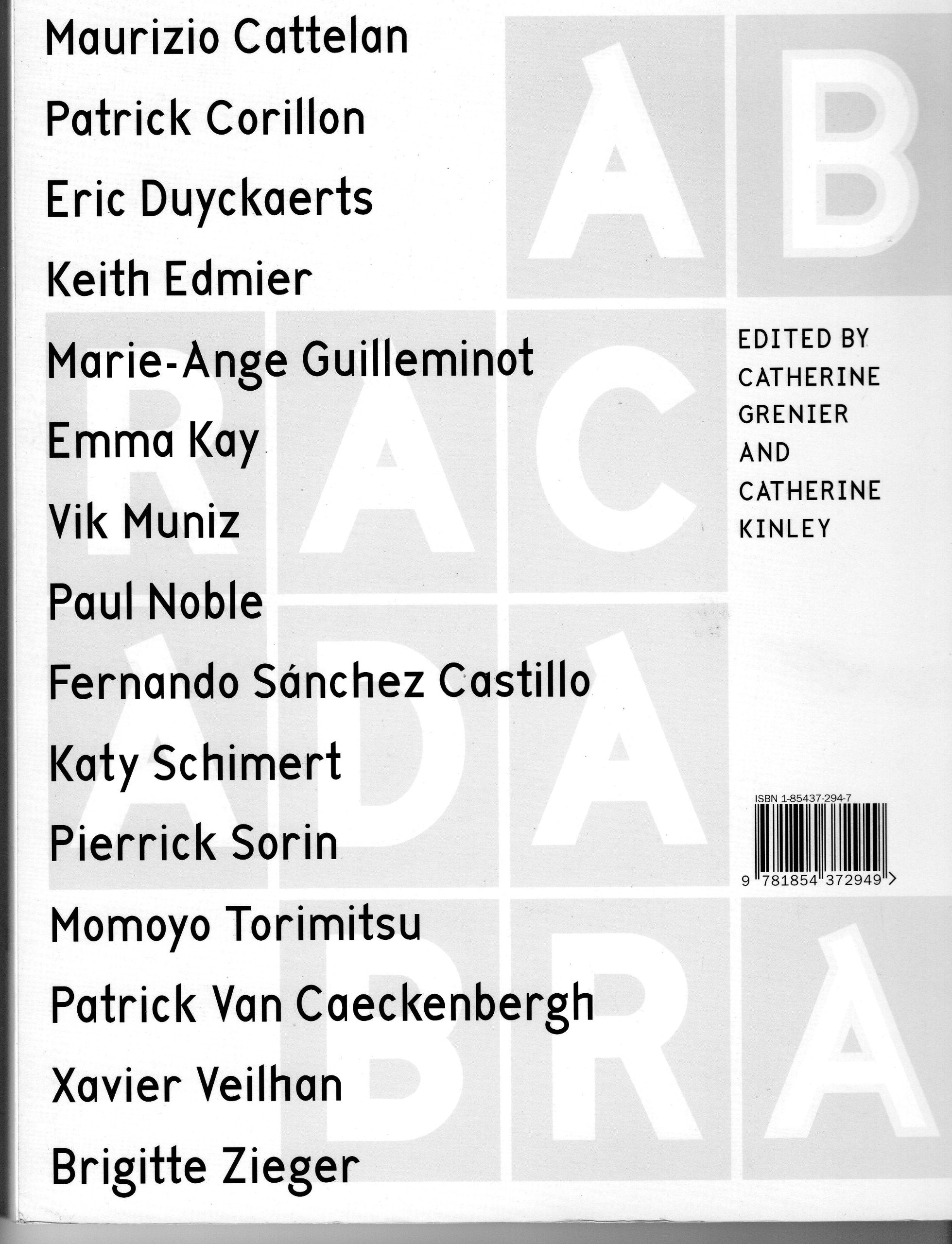 Abracadabra: International Contemporary Art,Used