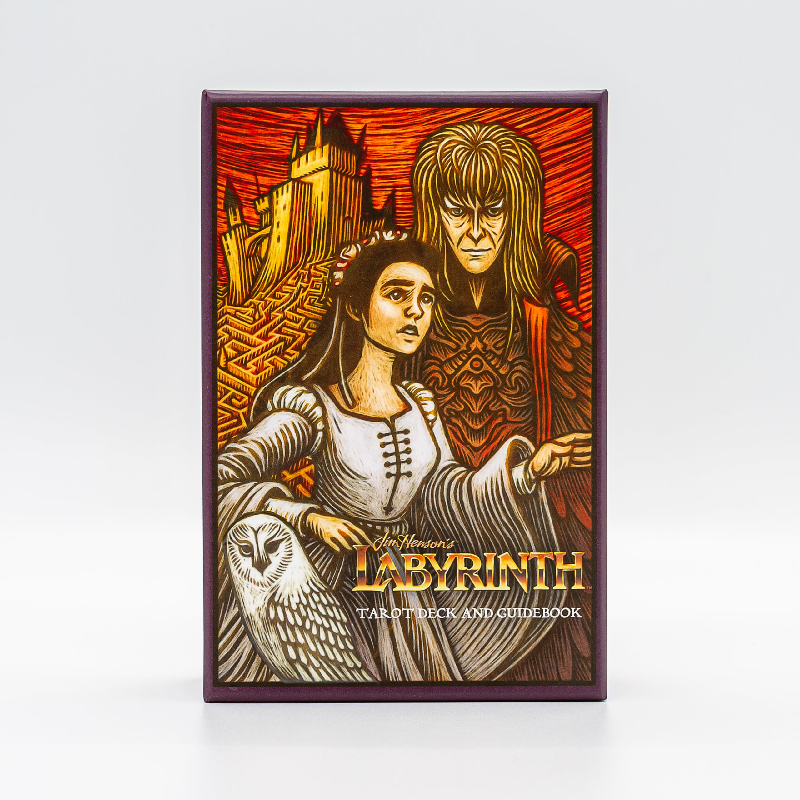 Labyrinth Tarot Deck and Guidebook  Movie Tarot Deck,Used