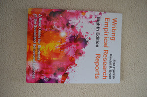 Writing Empirical Research Reports: A Basic Guide For Students Of The Social And Behavioral Sciences