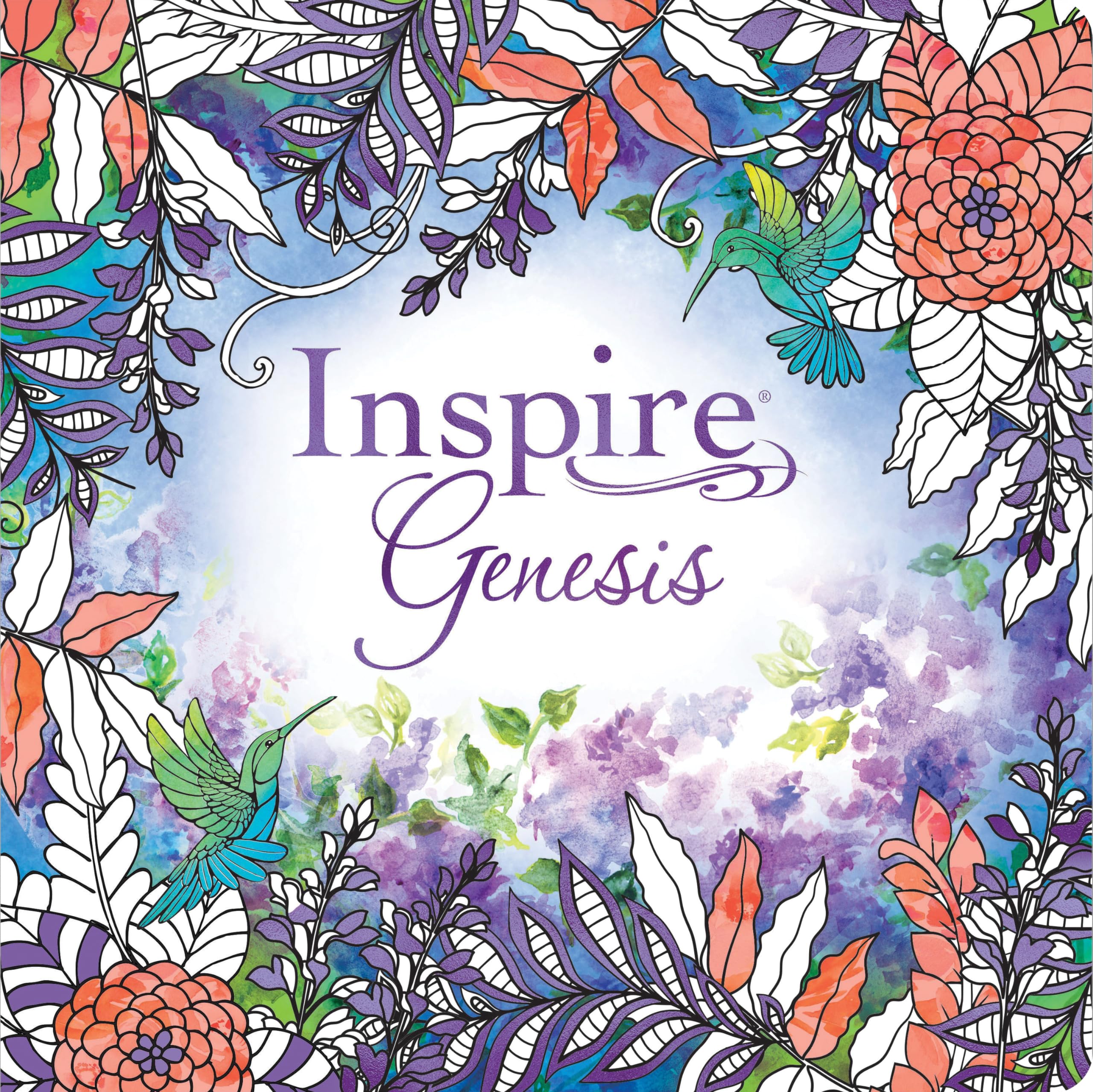 Inspire: Genesis (Softcover): Coloring & Creative Journaling through Genesis,Used