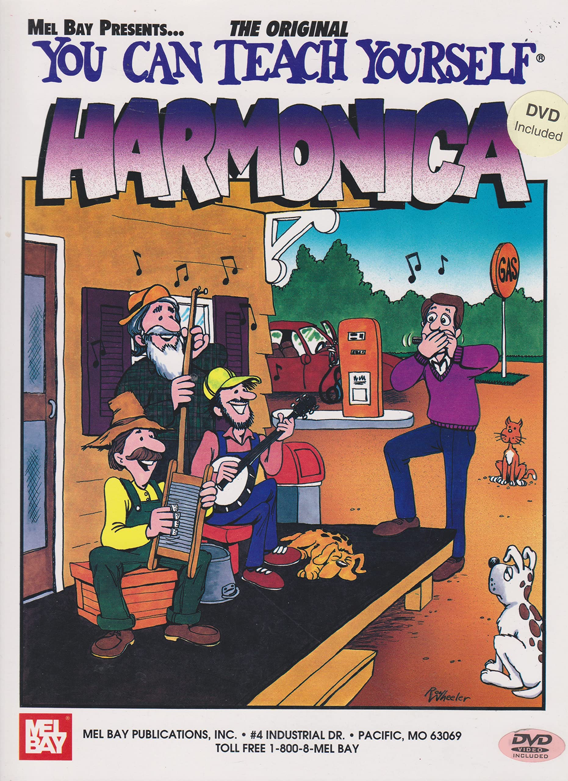 You Can Teach Yourself Harmonica [With DVD],Used