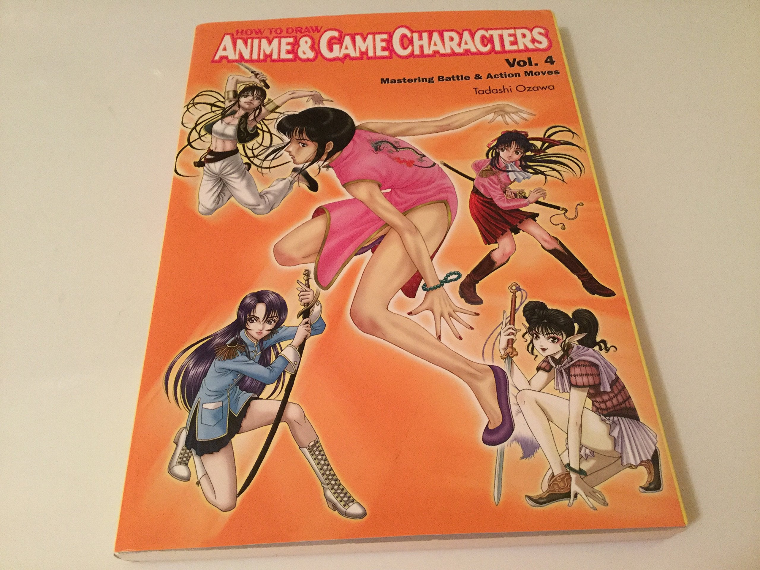 How to Draw Anime & Game Characters, Vol. 4: Mastering Battle and Action Moves,Used