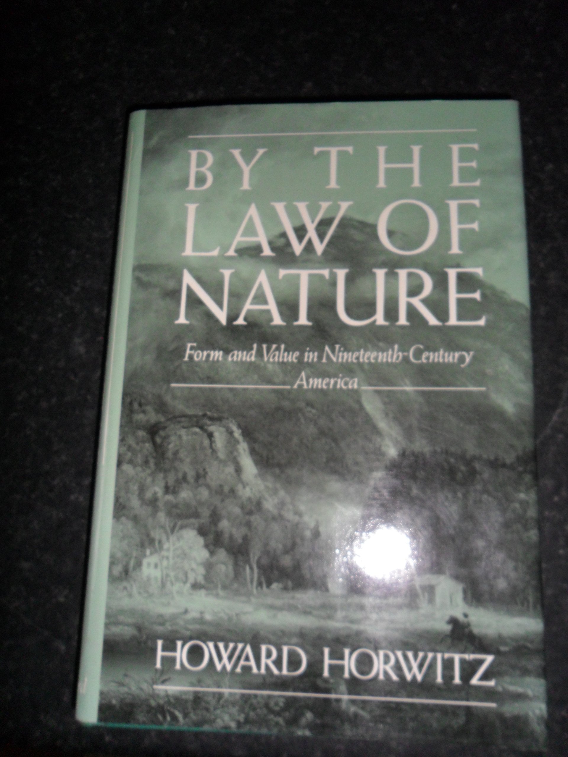 By the Law of Nature: Form and Value in NineteenthCentury America,Used