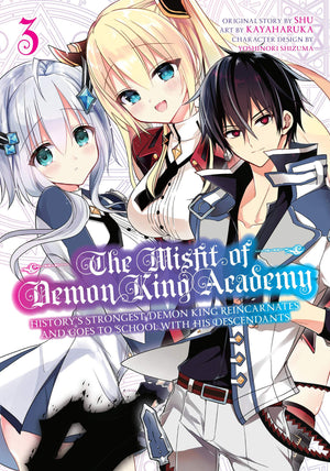 The Misfit of Demon King Academy 03: History's Strongest Demon King Reincarnates and Goes to School with His Descendants (The Mi,Used