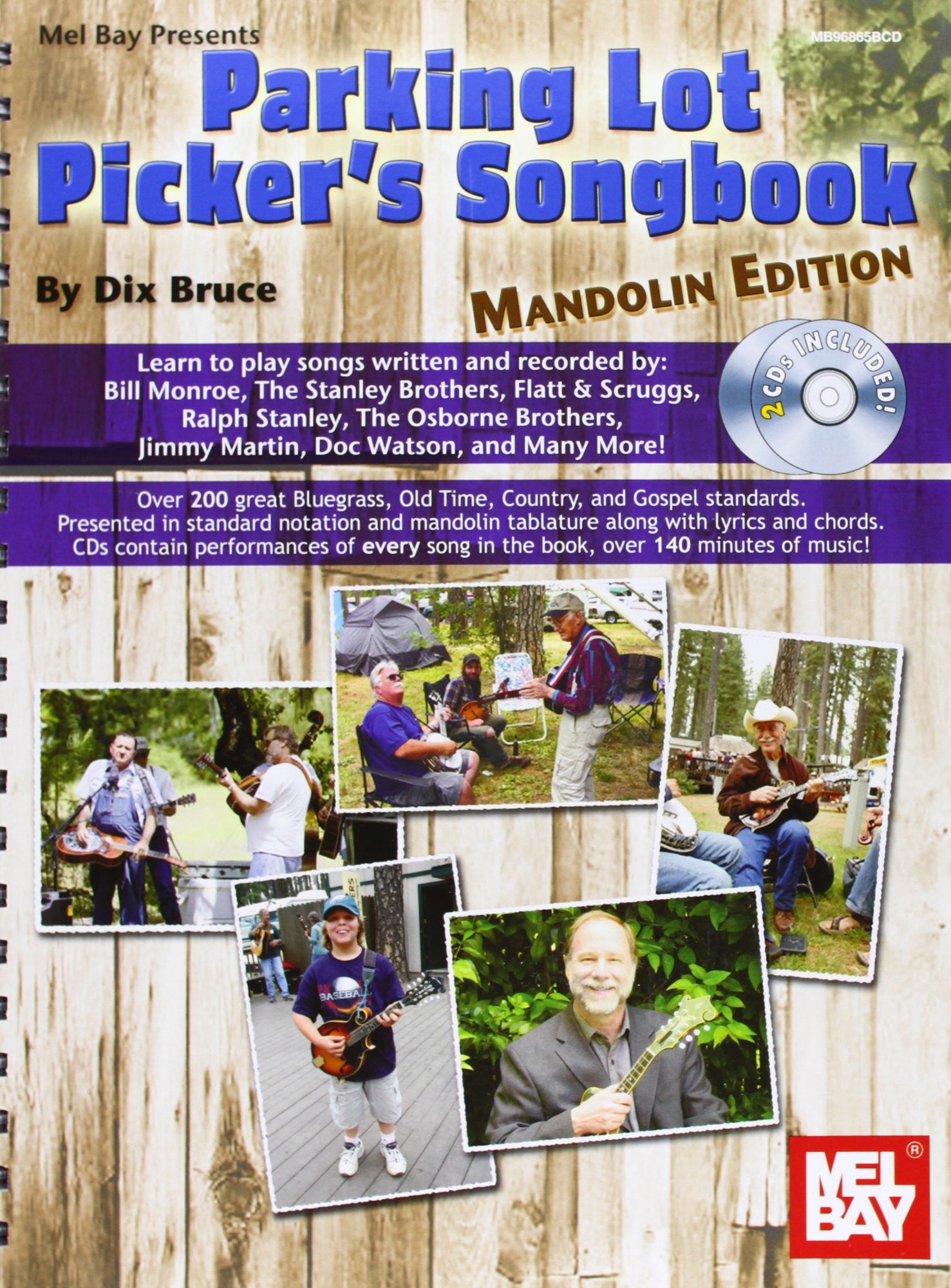 Parking Lot Picker'S Songbook: Mandolin