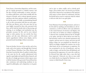 Meditations of Marcus Aurelius (Deluxe Hardcover Edition, George Long translation),New