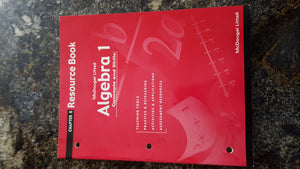 Algebra 1: Concepts and Skills: Resource Book Chapter 6,New