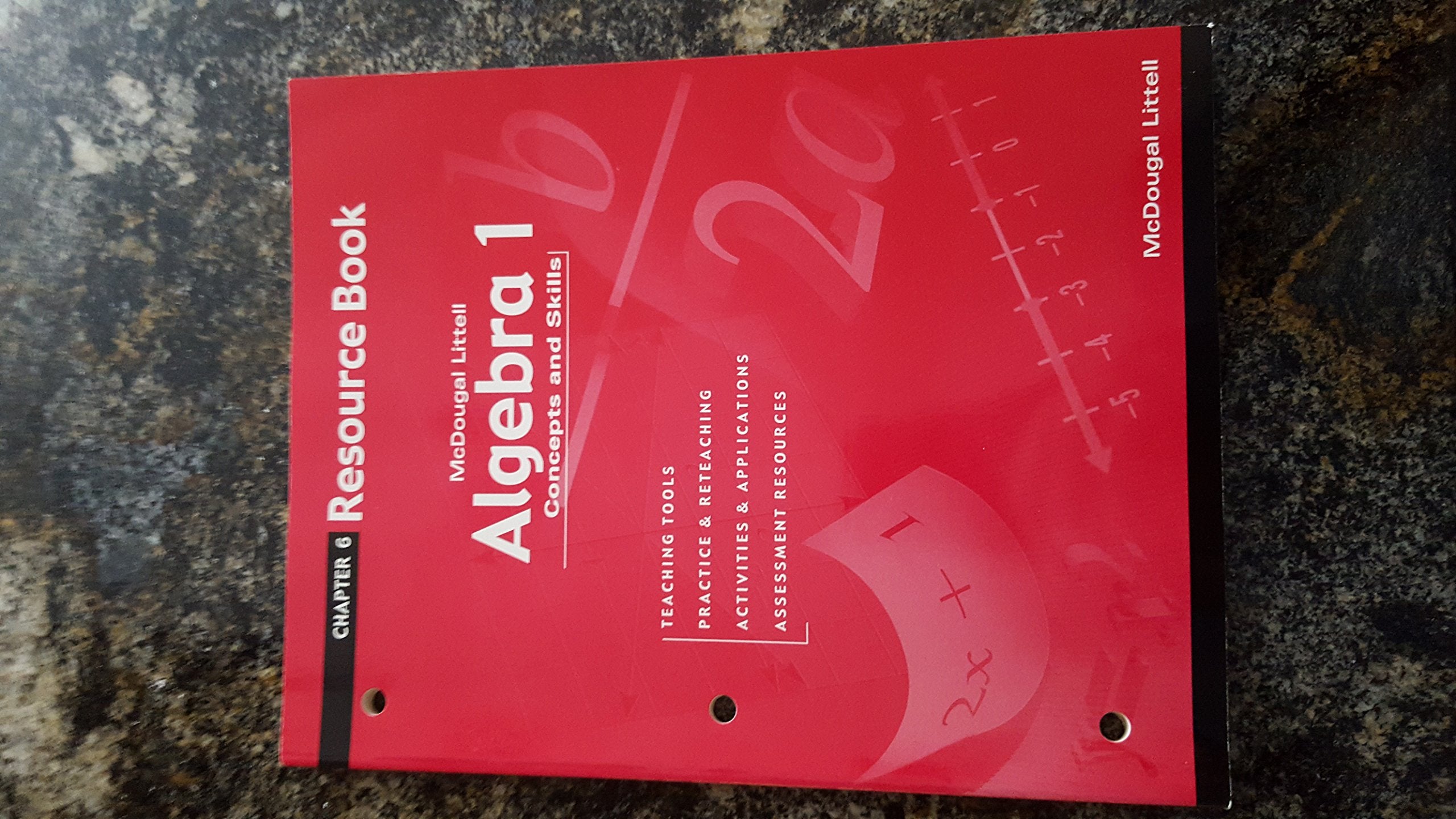 Algebra 1: Concepts and Skills: Resource Book Chapter 6,Used