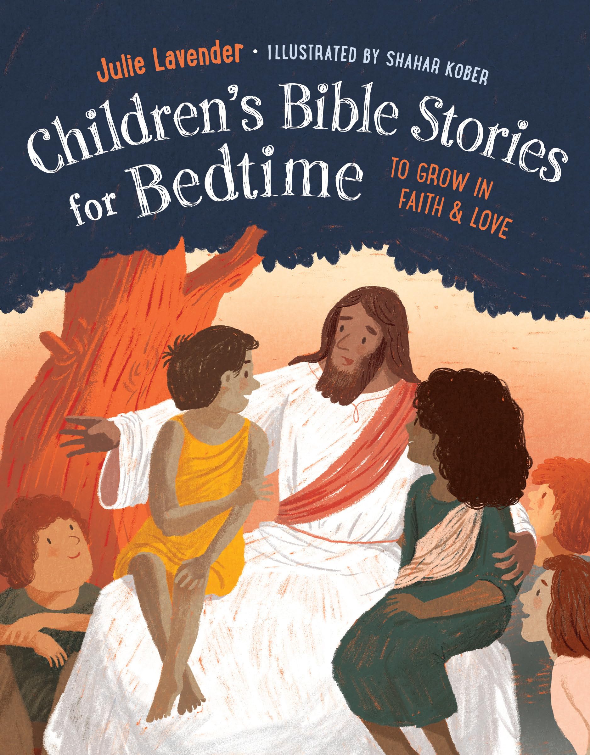 Childrens Bible Stories for Bedtime (Fully Illustrated): To Grow in Faith & Love,Used
