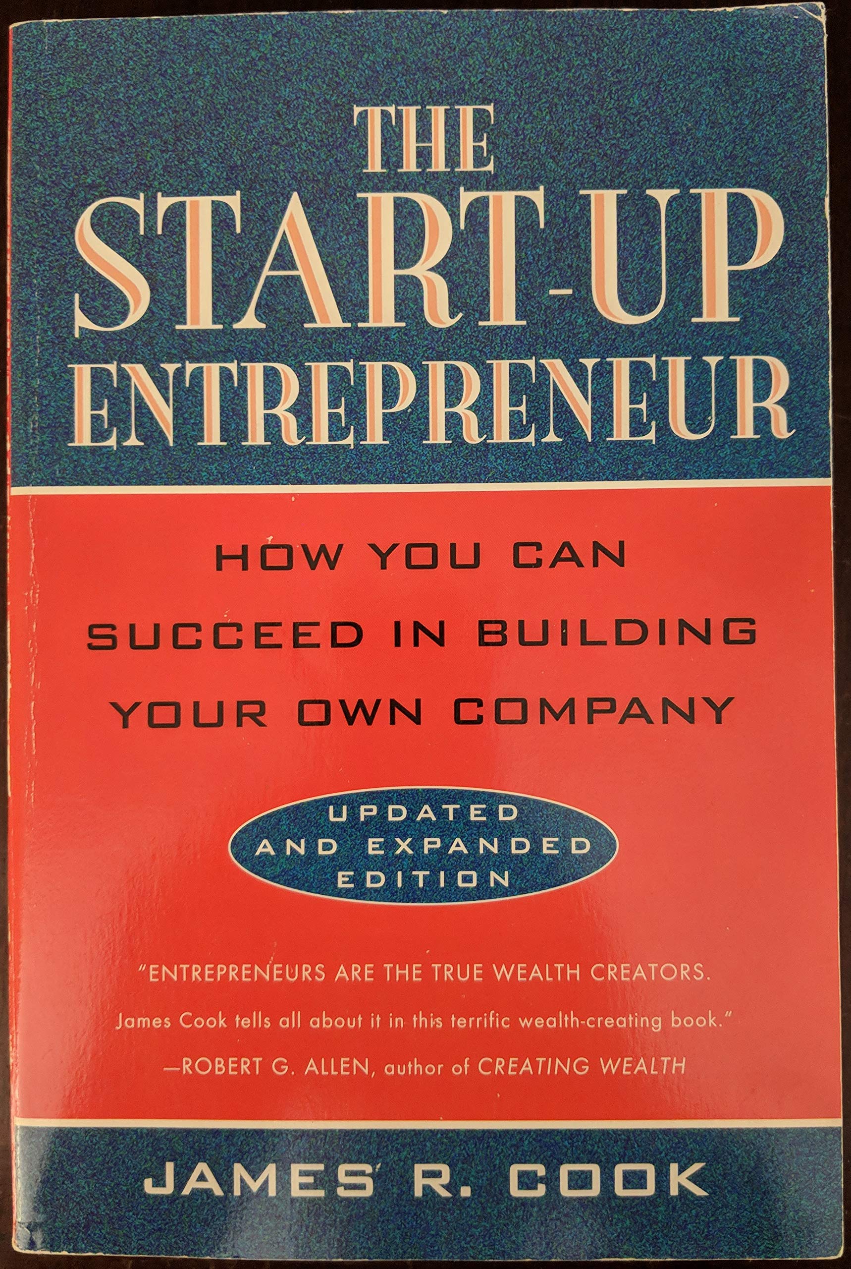 The Startup Entrepreneur: How You Can Succeed in Building Your Own Company: Updated and Expanded Edition,Used