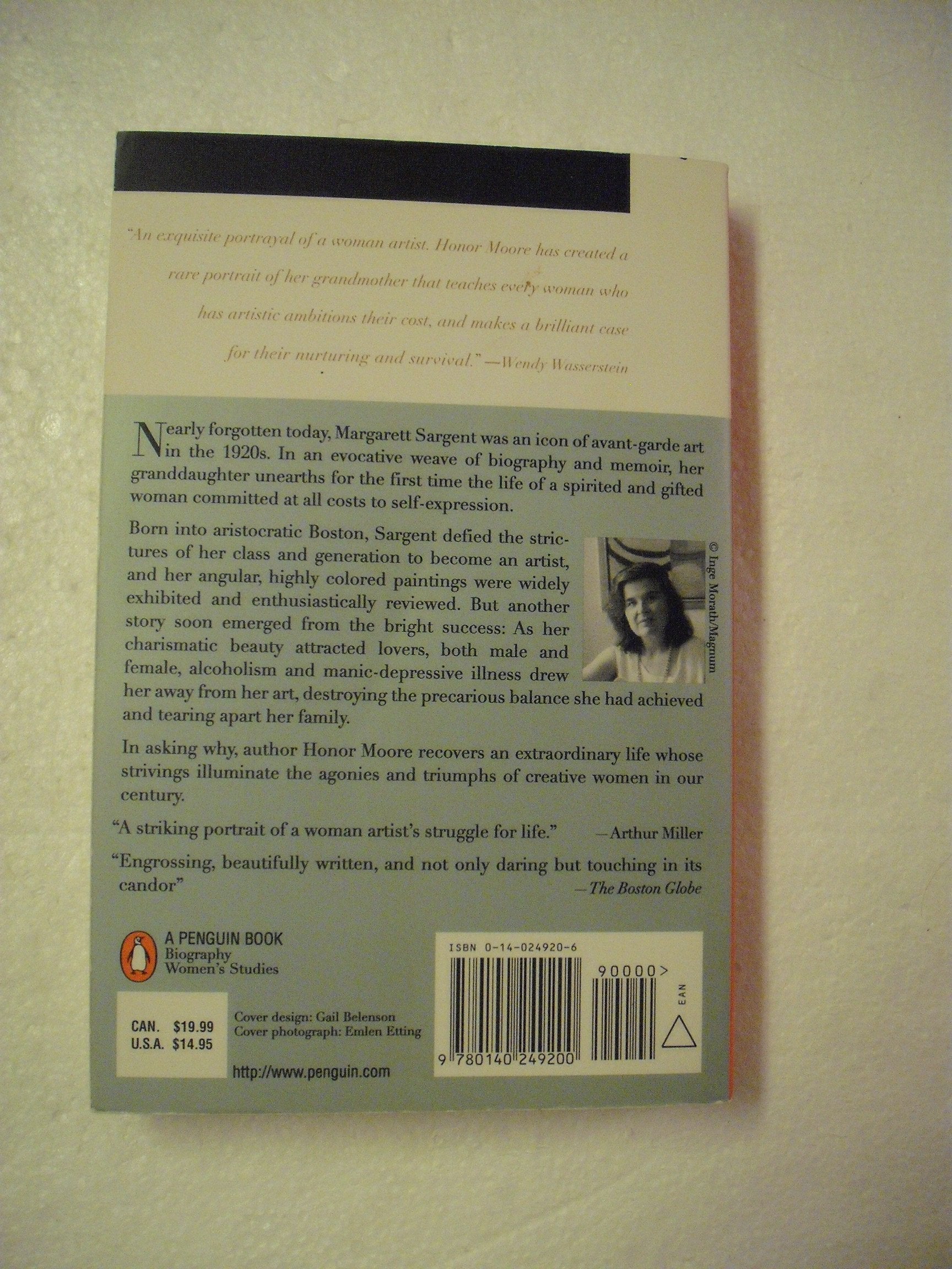 The White Blackbird: A Life of the Painter Margarett Sargent by Her Granddaughter,Used