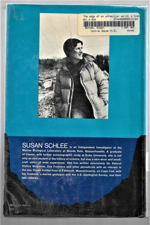 The edge of an unfamiliar world; a history of oceanography,Used