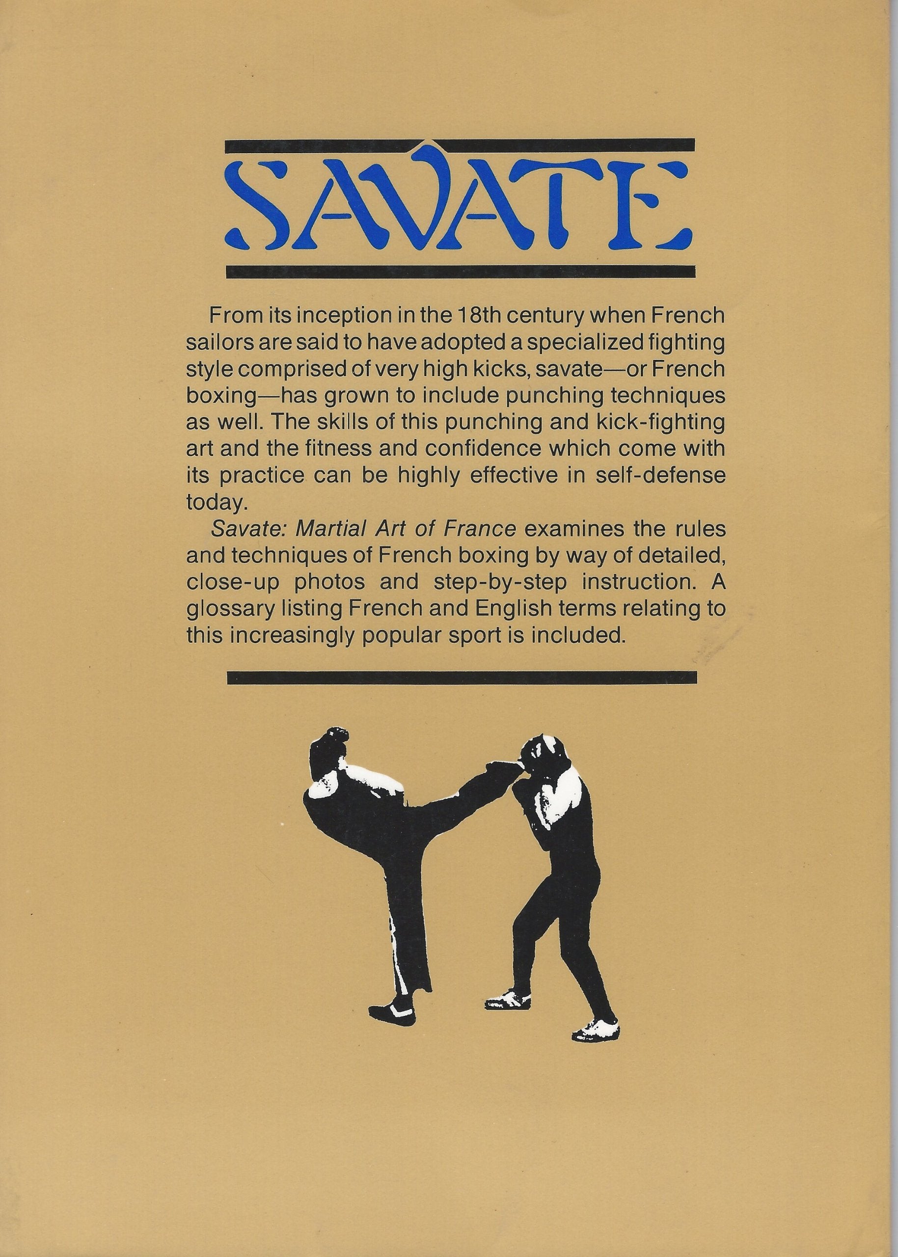 Savate: Martial Art of France,Used