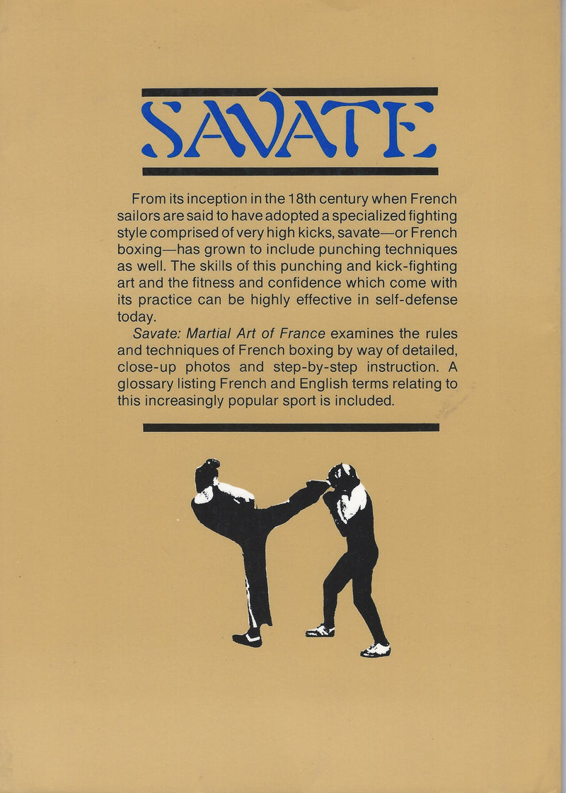 Savate: Martial Art of France,Used