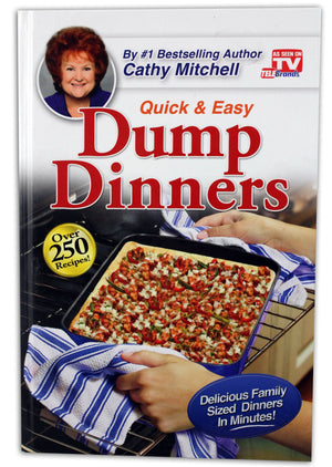Dump Dinners, Quick And Easy Dinner Recipes By Cathy Mitchell-used