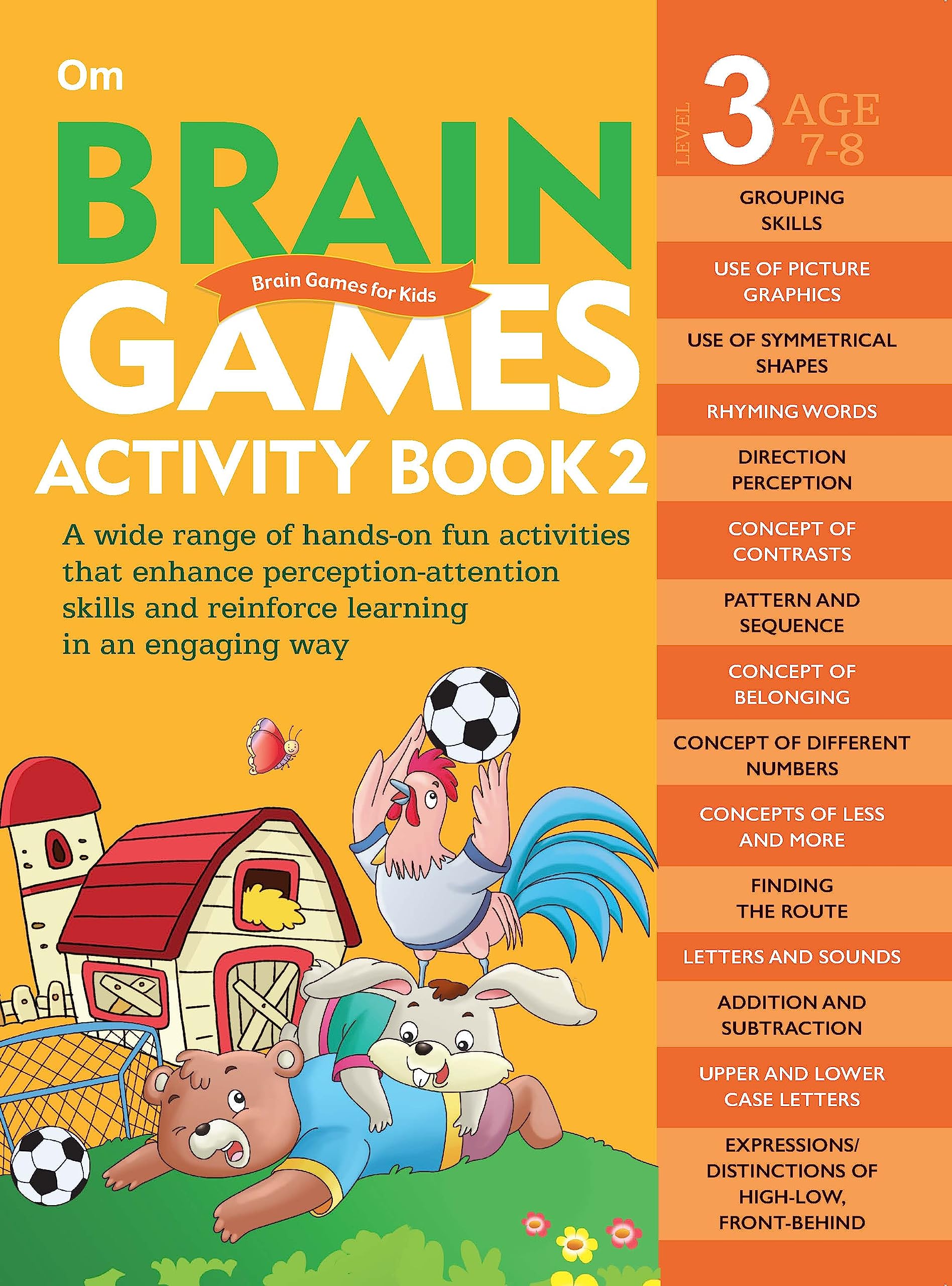 Activity Book: Brain Games For Kids - Brain Games Activity Book Level 3 - Book-2