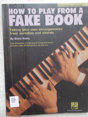 How to Play from a Fake Book (Keyboard Edition),Used