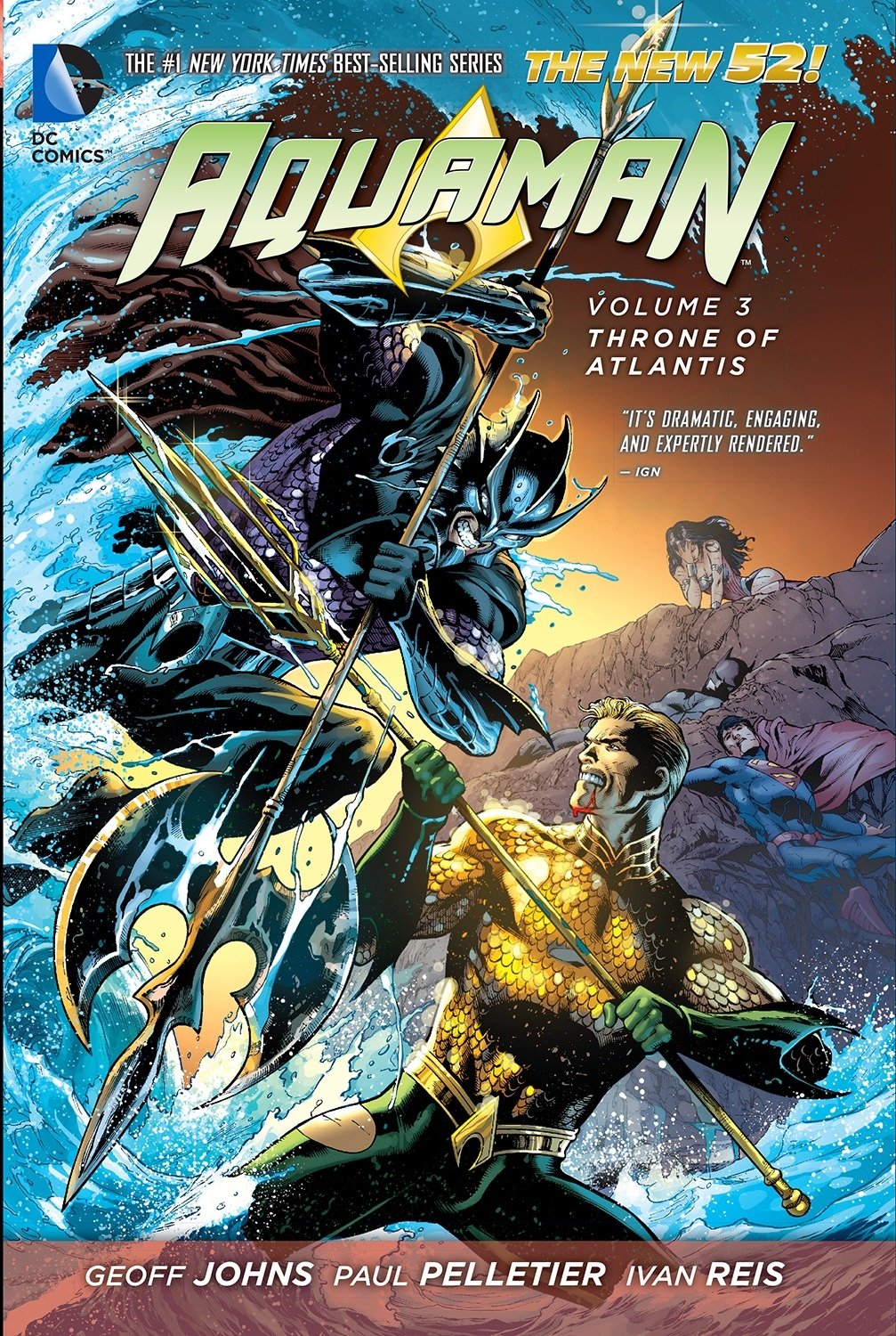 Aquaman Vol. 3: Throne of Atlantis (The New 52),Used