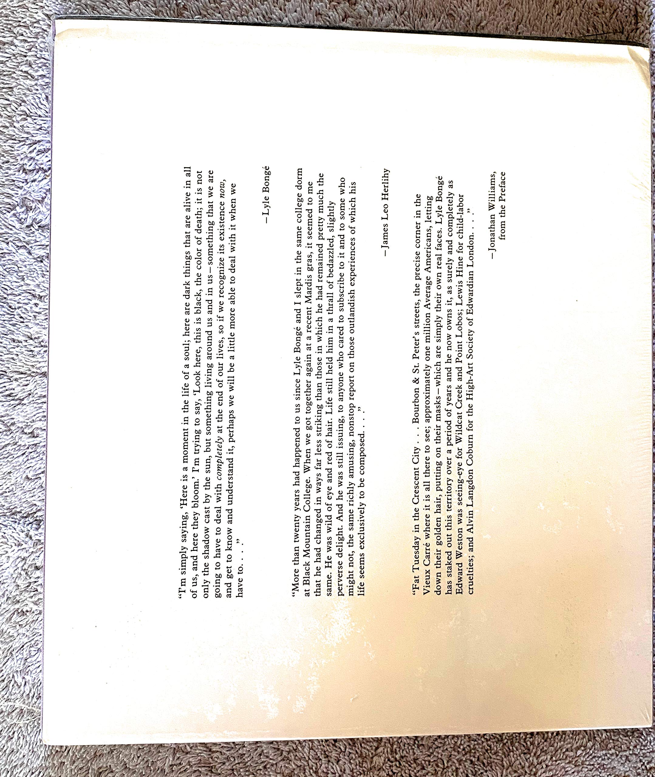 The Sleep of Reason: Lyle Bonge's Ultimate AshHauling Mardi Gras Photographs (Jargon (Jargon Society), 77.),Used