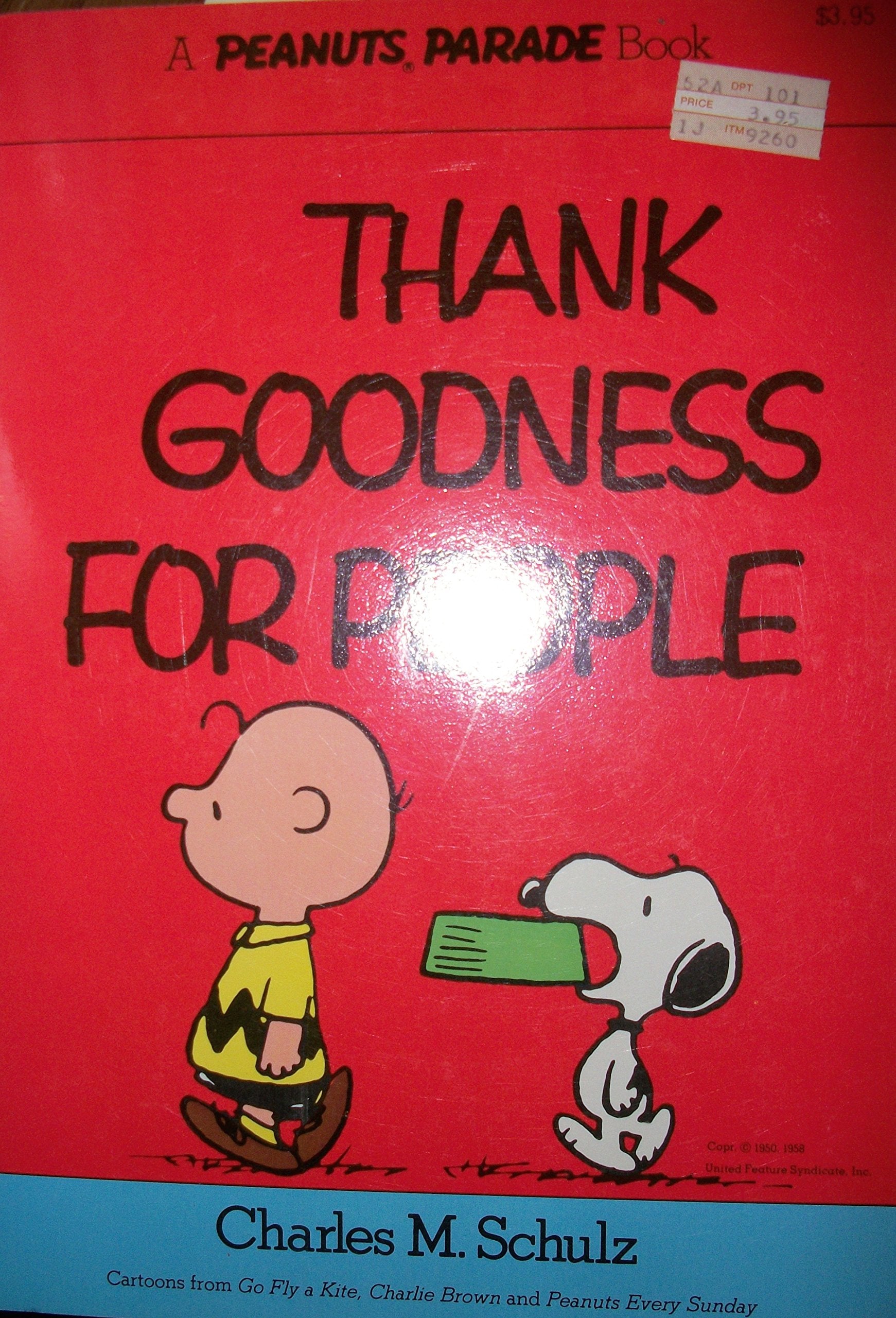 Thank Goodness for People,Used