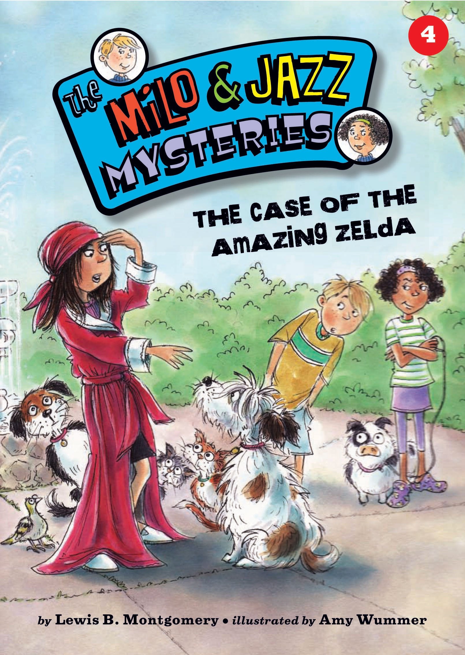 The Case of the Amazing Zelda (The Milo & Jazz Mysteries, 4),Used