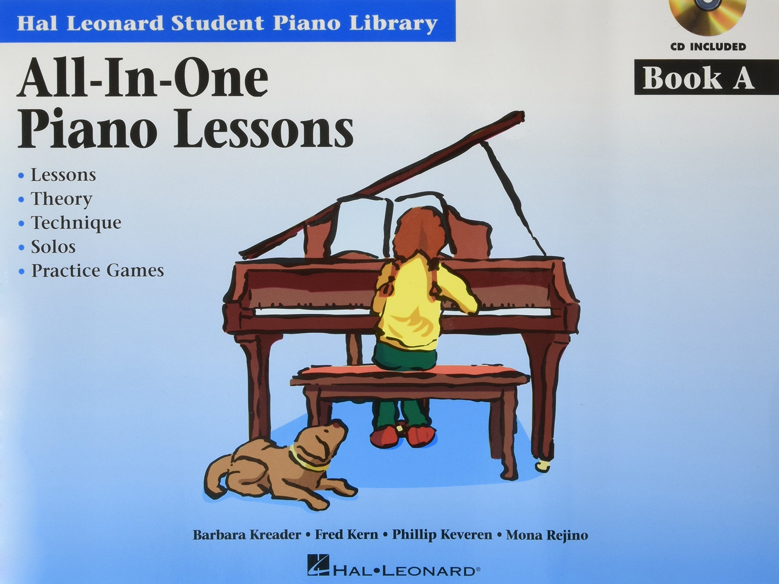 AllInOne Piano Lessons Book A Book & Online Audio International,Used