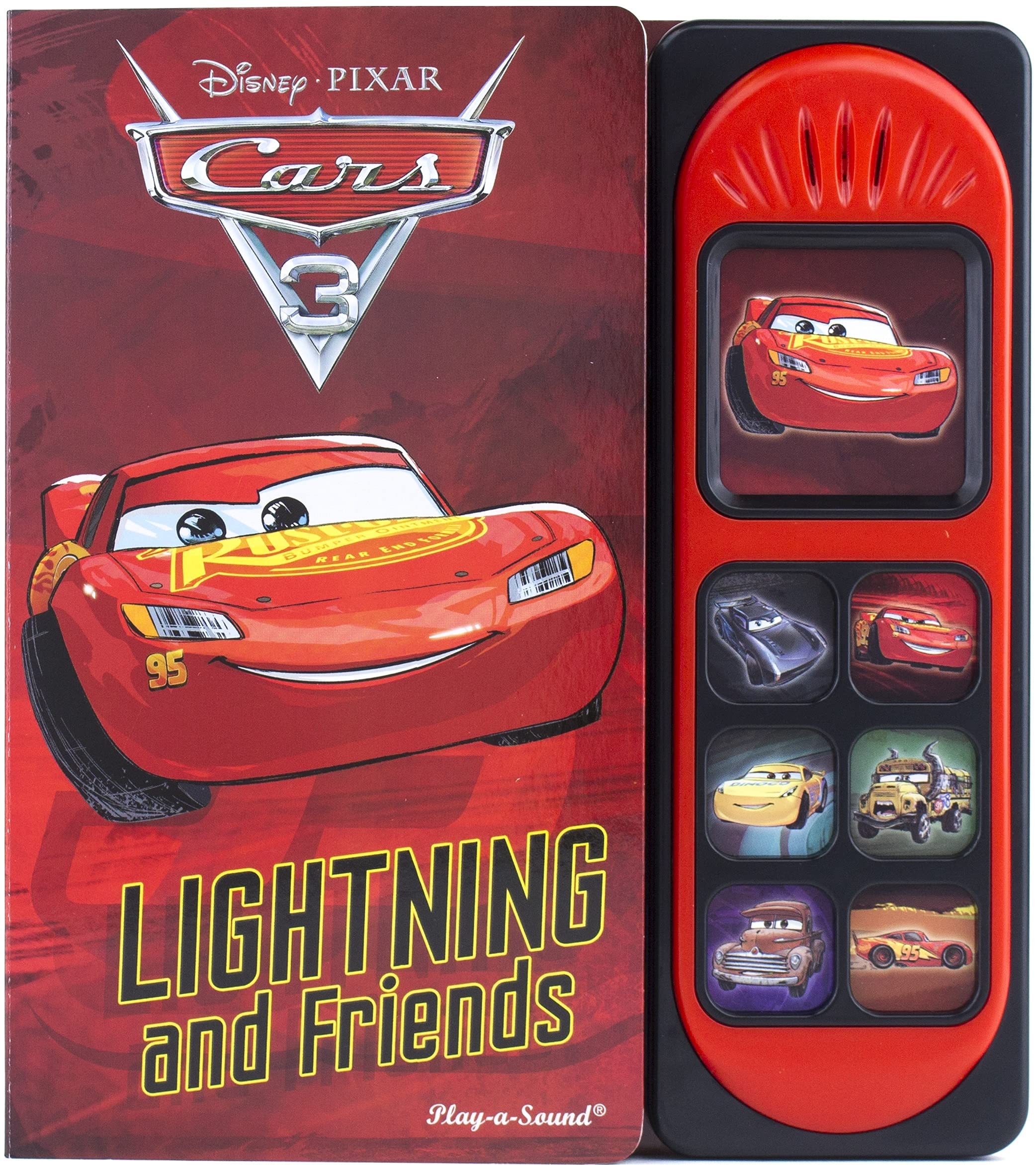 Disney Pixar Cars 3  Lightning Mcqueen And Friends Little Sound Book  Playasound  Pi Kids