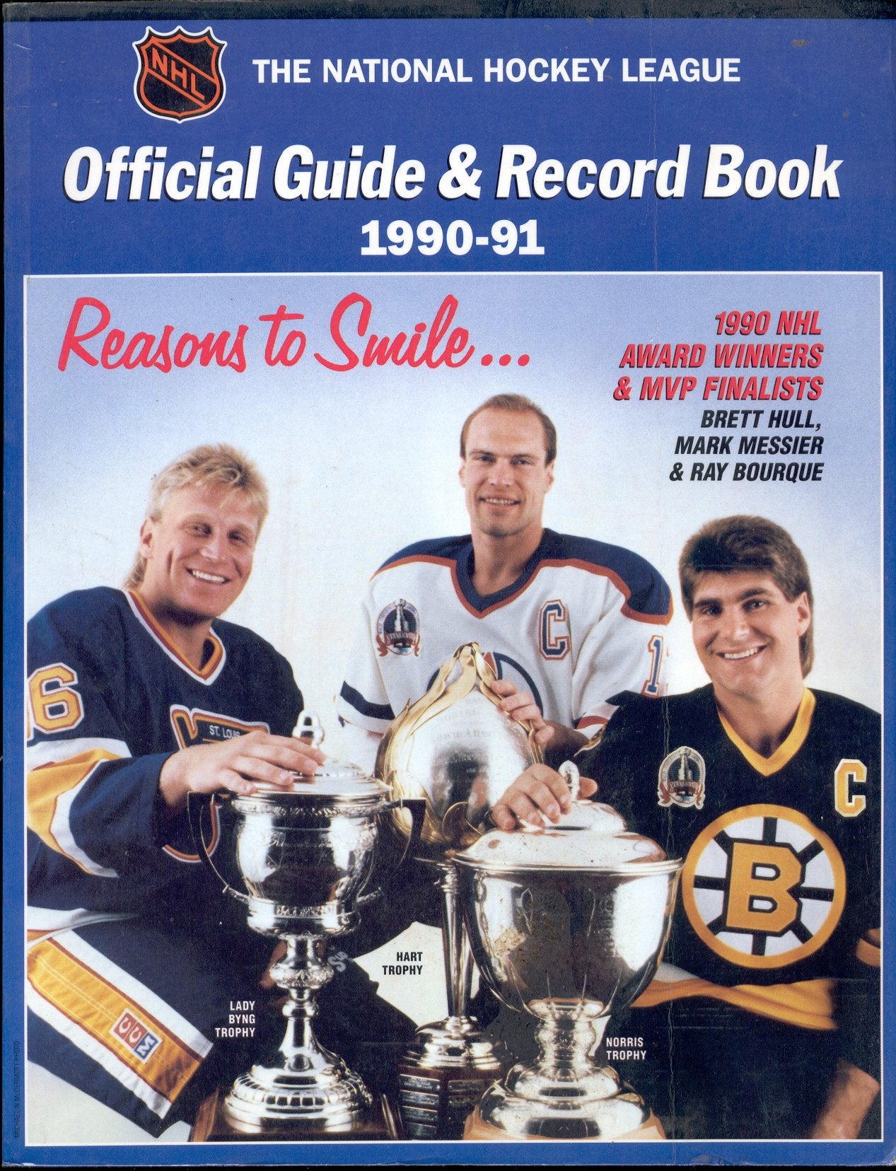 NHL Official Guide & Record Book, 199091,Used