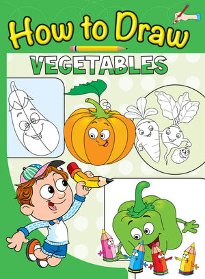 How To Draw Vegetables : Step By Step Drawing Book