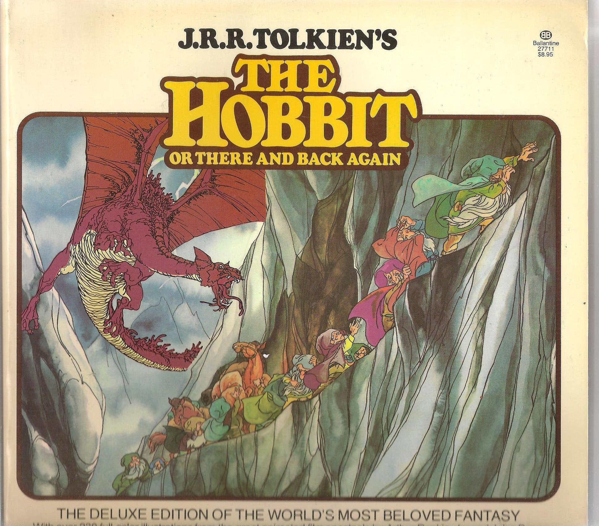 The Hobbit, Or There and Back Again, Text by J.R.R. Tolkien and Illustrations from the Film by Arthur Rankin, Jr. and Jules Bass,Used