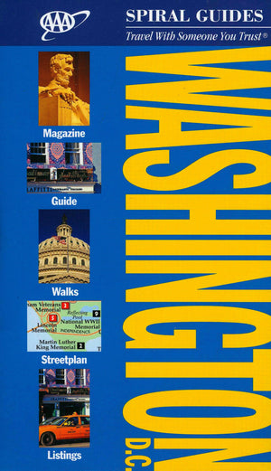 AAA Spiral Washington D.C. (AAA Spiral Guides Series),New
