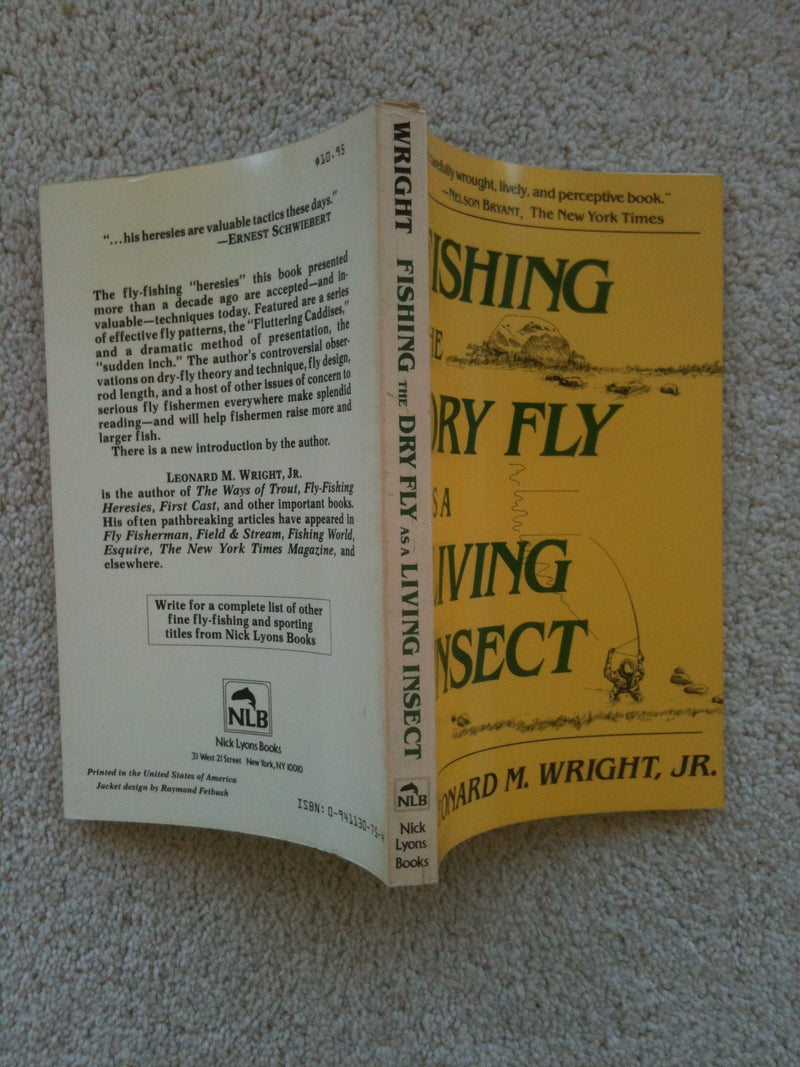 Fishing the Dry Fly As a Living Insect,Used