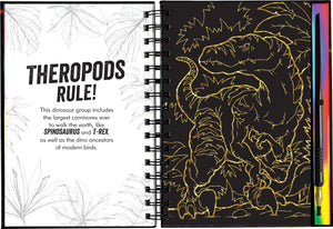 Scratch & Sketch Extreme Dinosaurs (Trace Along),Used