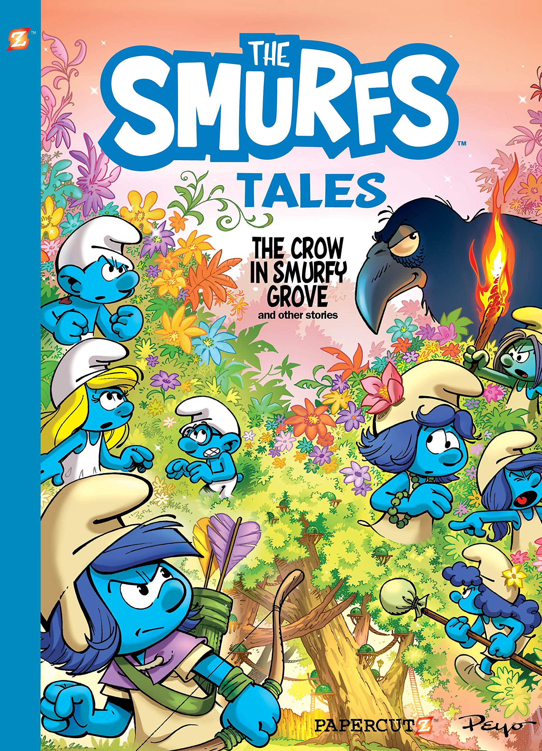 The Smurfs Tales #3: The Crow In Smurfy Grove And Other Stories (3) (The Smurfs Graphic Novels),Used